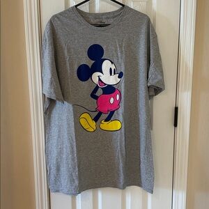 NWOT- Disney Gray Tee with Mickey Mouse